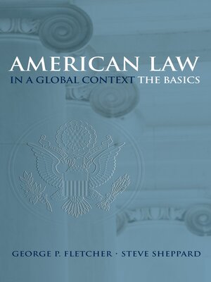 cover image of American Law in a Global Context